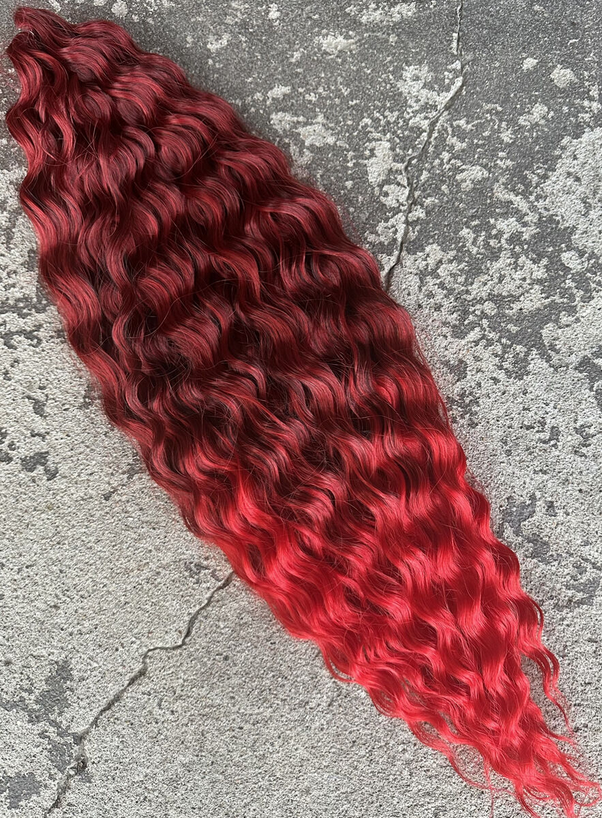 Kiharatakku, Deep red ombre