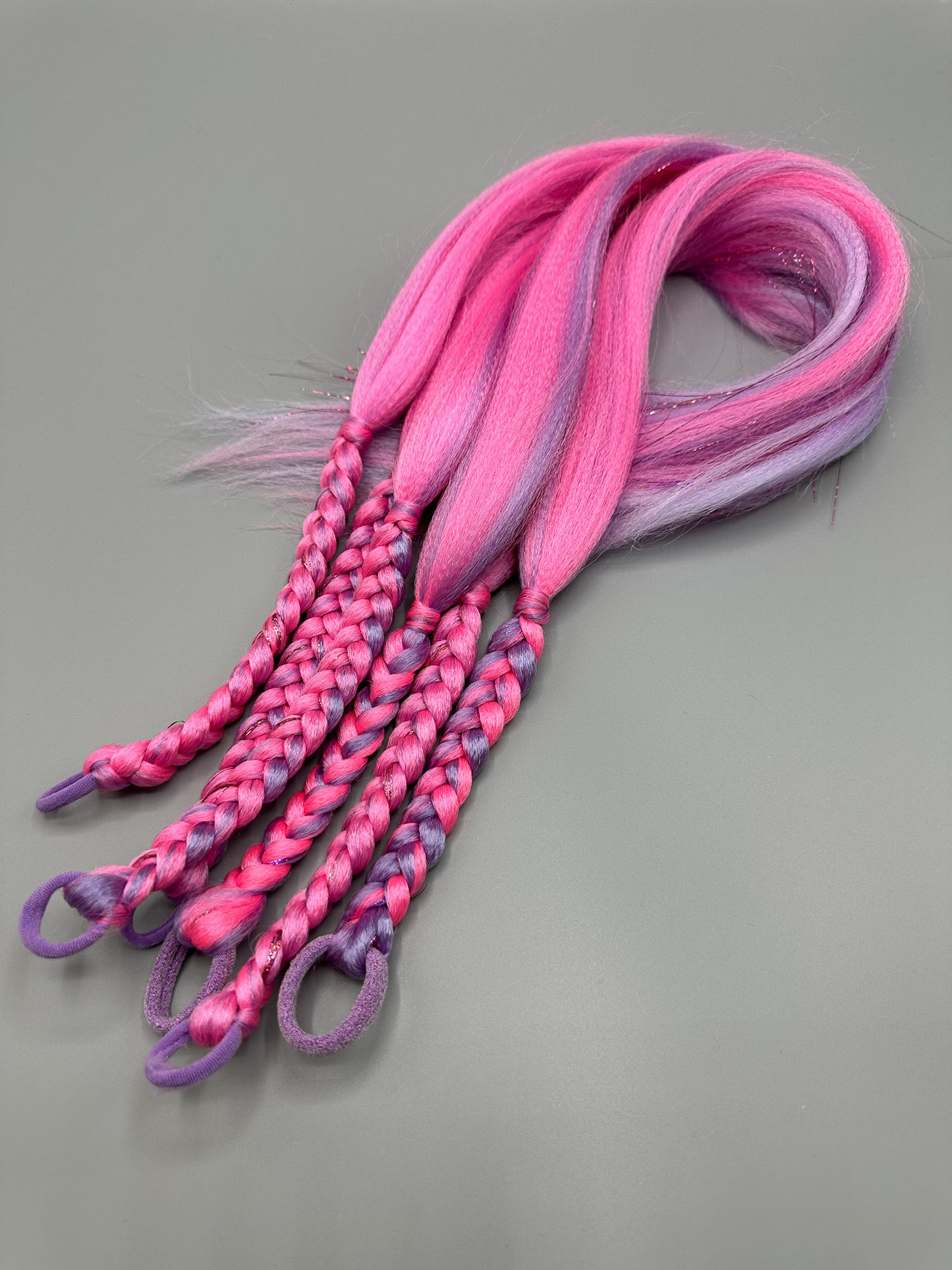 Pikkuponnari, Chunky Rosy Lilac braid