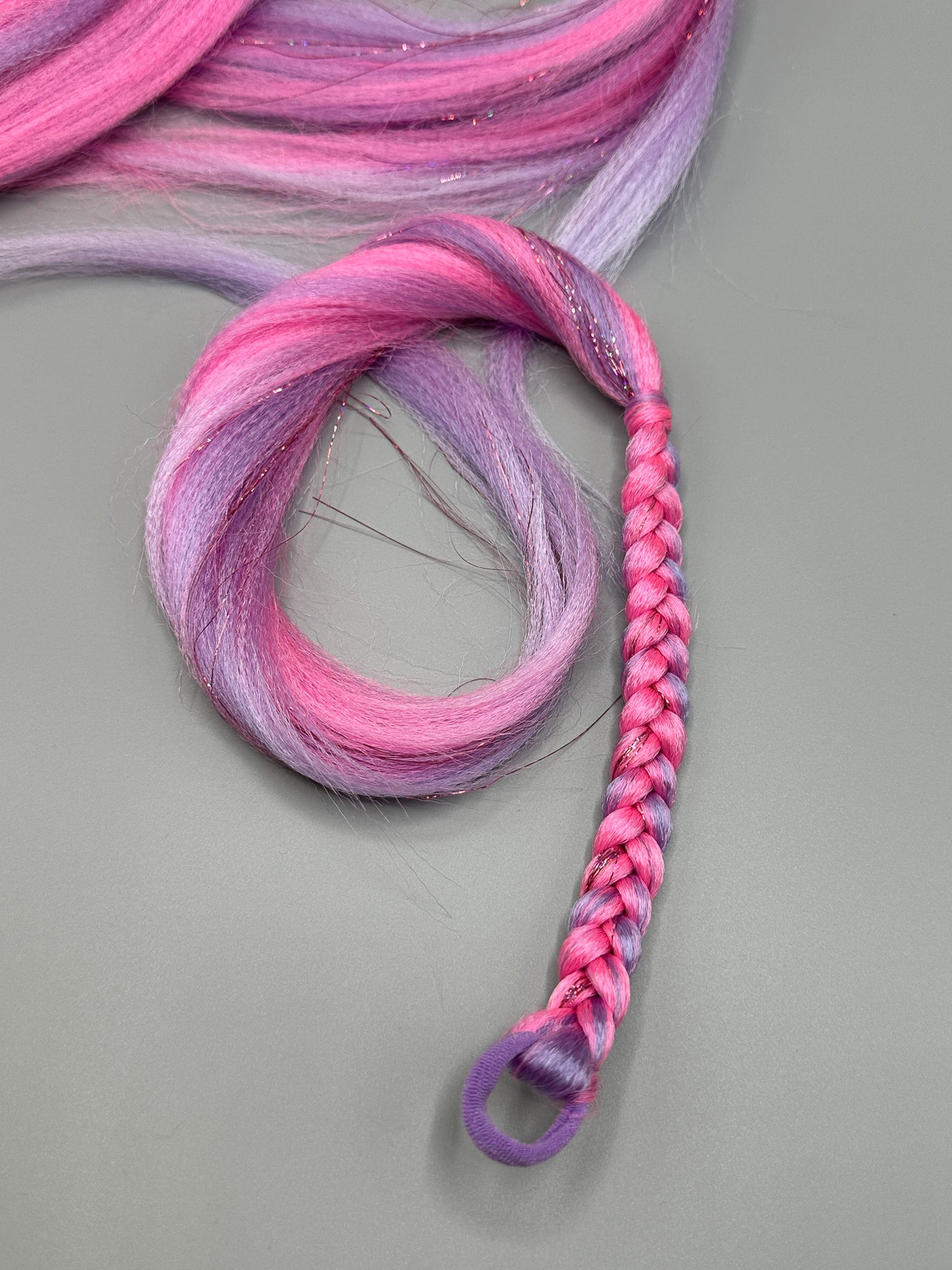 Pikkuponnari, Chunky Rosy Lilac braid