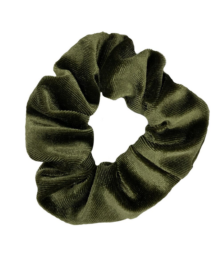 Sametti scrunchie, sammal