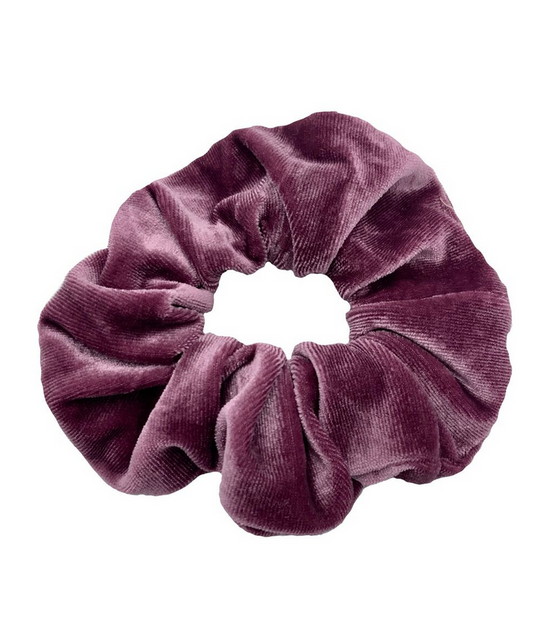 Sametti scrunchie, luumu