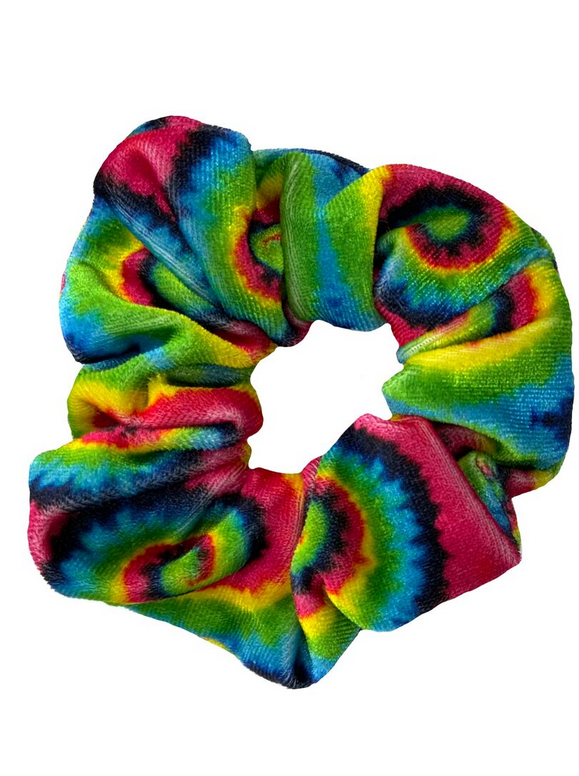 Sametti scrunchie, Rainbow Tie Dye