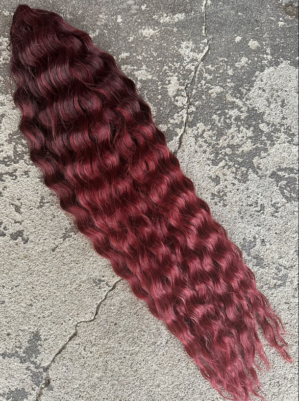 Kiharatakku, Dark ruby ombre